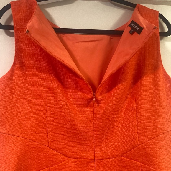 NWOT - Nine West Dress, size 10, zipper back. Vintage style! Cocktail/midi dress - Picture 7 of 11